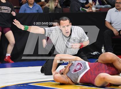 Thumbnail 3 in CIF State Girls Wrestling Championships (SemiFinals) photogallery.
