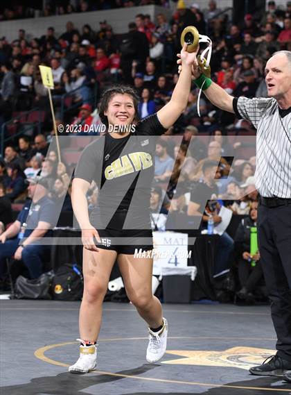 Thumbnail 1 in CIF State Girls Wrestling Championships (SemiFinals) photogallery.