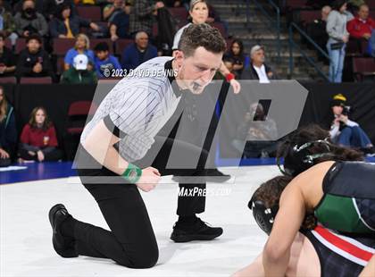Thumbnail 1 in CIF State Girls Wrestling Championships (SemiFinals) photogallery.