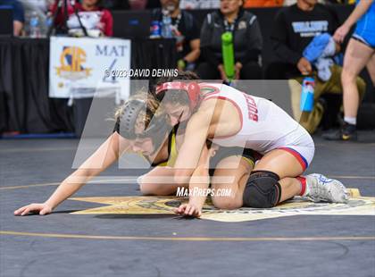 Thumbnail 3 in CIF State Girls Wrestling Championships (SemiFinals) photogallery.