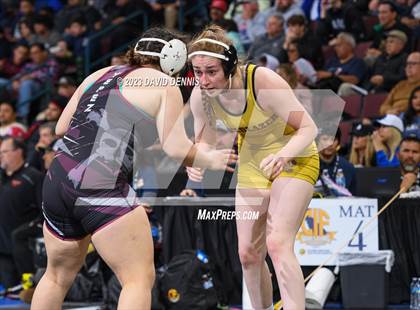 Thumbnail 2 in CIF State Girls Wrestling Championships (SemiFinals) photogallery.