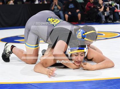 Thumbnail 1 in CIF State Girls Wrestling Championships (SemiFinals) photogallery.