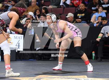 Thumbnail 2 in CIF State Girls Wrestling Championships (SemiFinals) photogallery.