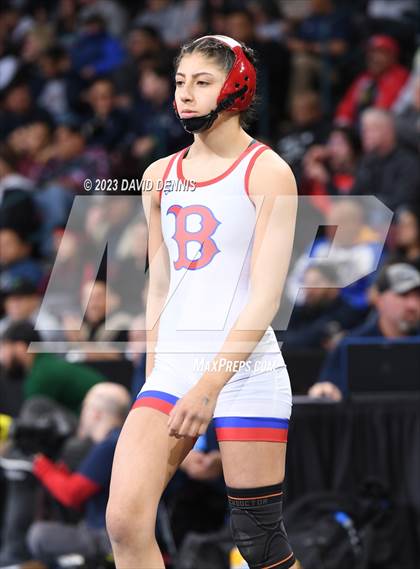 Thumbnail 2 in CIF State Girls Wrestling Championships (SemiFinals) photogallery.