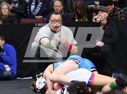 Thumbnail 2 in CIF State Girls Wrestling Championships (SemiFinals) photogallery.