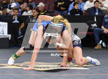 Thumbnail 3 in CIF State Girls Wrestling Championships (SemiFinals) photogallery.
