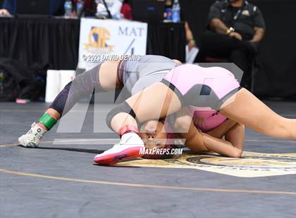 Thumbnail 2 in CIF State Girls Wrestling Championships (SemiFinals) photogallery.