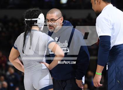 Thumbnail 3 in CIF State Girls Wrestling Championships (SemiFinals) photogallery.