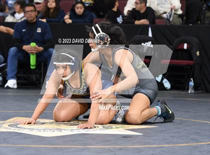 Thumbnail 3 in CIF State Girls Wrestling Championships (SemiFinals) photogallery.