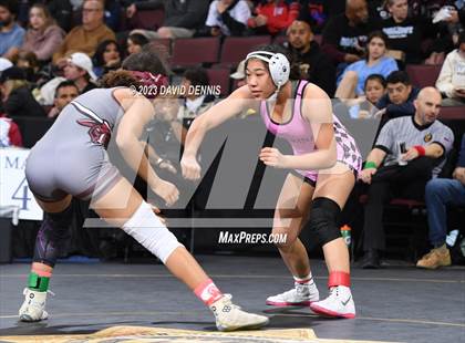 Thumbnail 1 in CIF State Girls Wrestling Championships (SemiFinals) photogallery.