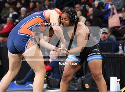 Thumbnail 2 in CIF State Girls Wrestling Championships (SemiFinals) photogallery.