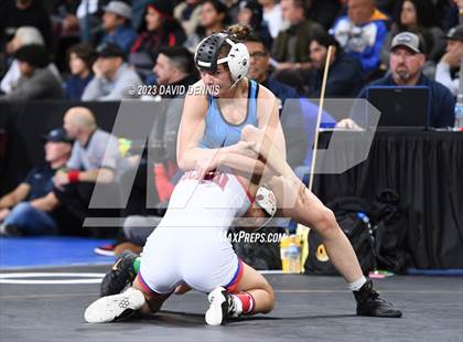 Thumbnail 1 in CIF State Girls Wrestling Championships (SemiFinals) photogallery.