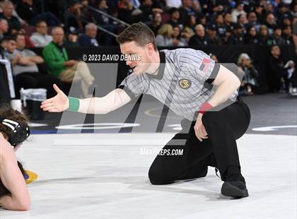 Thumbnail 1 in CIF State Girls Wrestling Championships (SemiFinals) photogallery.