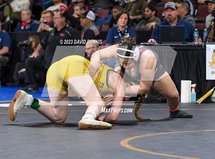 Thumbnail 2 in CIF State Girls Wrestling Championships (SemiFinals) photogallery.