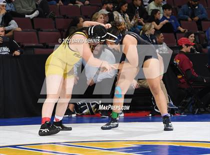 Thumbnail 2 in CIF State Girls Wrestling Championships (SemiFinals) photogallery.