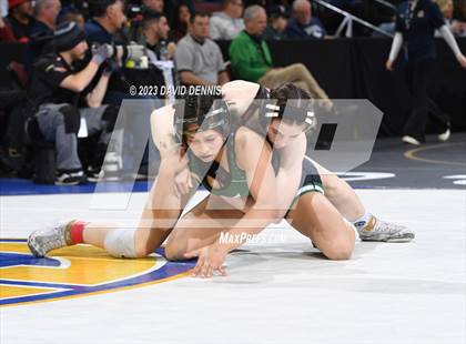 Thumbnail 2 in CIF State Girls Wrestling Championships (SemiFinals) photogallery.