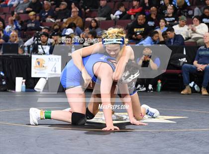 Thumbnail 1 in CIF State Girls Wrestling Championships (SemiFinals) photogallery.