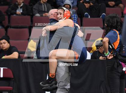Thumbnail 3 in CIF State Girls Wrestling Championships (SemiFinals) photogallery.