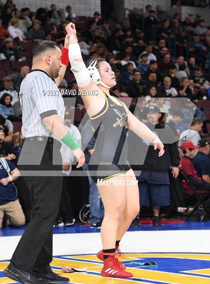 Thumbnail 3 in CIF State Girls Wrestling Championships (SemiFinals) photogallery.