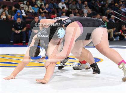 Thumbnail 1 in CIF State Girls Wrestling Championships (SemiFinals) photogallery.