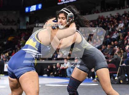Thumbnail 2 in CIF State Girls Wrestling Championships (SemiFinals) photogallery.