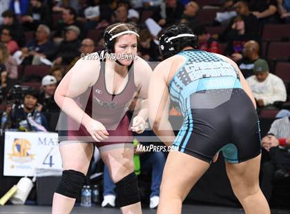 Thumbnail 1 in CIF State Girls Wrestling Championships (SemiFinals) photogallery.