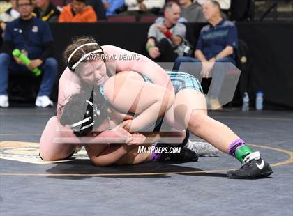 Thumbnail 1 in CIF State Girls Wrestling Championships (SemiFinals) photogallery.