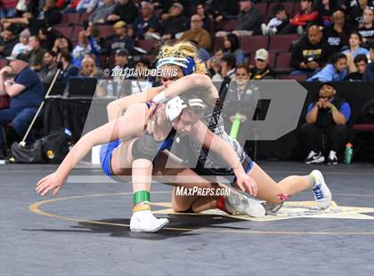 Thumbnail 2 in CIF State Girls Wrestling Championships (SemiFinals) photogallery.