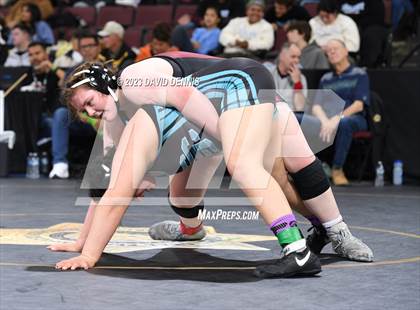 Thumbnail 1 in CIF State Girls Wrestling Championships (SemiFinals) photogallery.