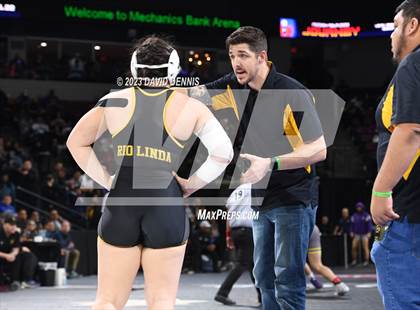 Thumbnail 3 in CIF State Girls Wrestling Championships (SemiFinals) photogallery.