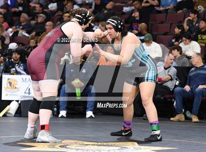 Thumbnail 1 in CIF State Girls Wrestling Championships (SemiFinals) photogallery.