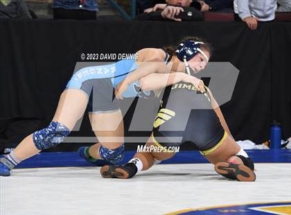 Thumbnail 1 in CIF State Girls Wrestling Championships (SemiFinals) photogallery.