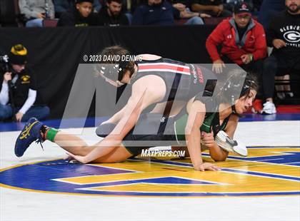 Thumbnail 1 in CIF State Girls Wrestling Championships (SemiFinals) photogallery.
