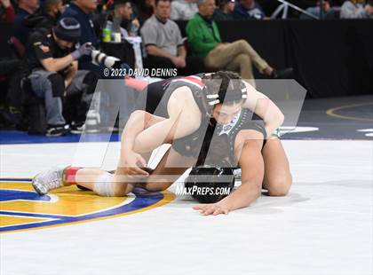 Thumbnail 3 in CIF State Girls Wrestling Championships (SemiFinals) photogallery.