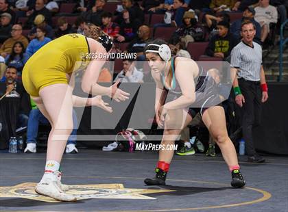 Thumbnail 1 in CIF State Girls Wrestling Championships (SemiFinals) photogallery.