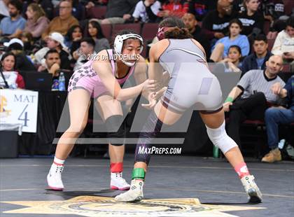 Thumbnail 1 in CIF State Girls Wrestling Championships (SemiFinals) photogallery.