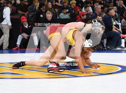 Thumbnail 1 in CIF State Girls Wrestling Championships (SemiFinals) photogallery.