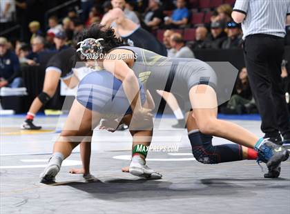 Thumbnail 2 in CIF State Girls Wrestling Championships (SemiFinals) photogallery.