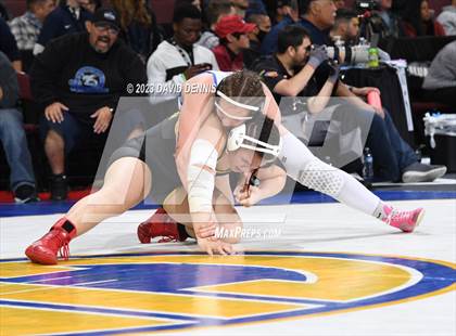 Thumbnail 2 in CIF State Girls Wrestling Championships (SemiFinals) photogallery.