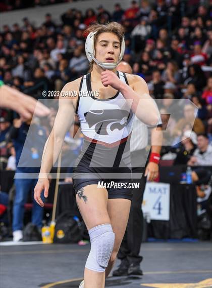 Thumbnail 3 in CIF State Girls Wrestling Championships (SemiFinals) photogallery.
