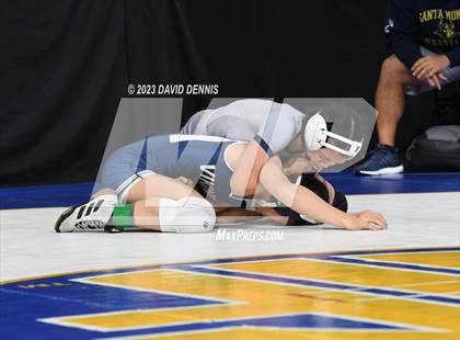 Thumbnail 2 in CIF State Girls Wrestling Championships (SemiFinals) photogallery.