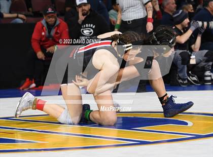 Thumbnail 1 in CIF State Girls Wrestling Championships (SemiFinals) photogallery.