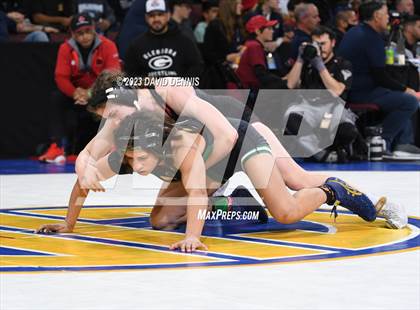 Thumbnail 3 in CIF State Girls Wrestling Championships (SemiFinals) photogallery.