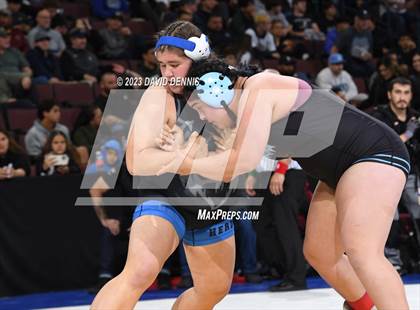 Thumbnail 1 in CIF State Girls Wrestling Championships (SemiFinals) photogallery.