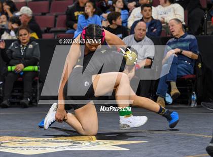 Thumbnail 1 in CIF State Girls Wrestling Championships (SemiFinals) photogallery.