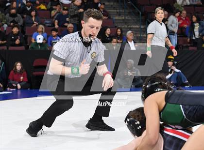 Thumbnail 2 in CIF State Girls Wrestling Championships (SemiFinals) photogallery.
