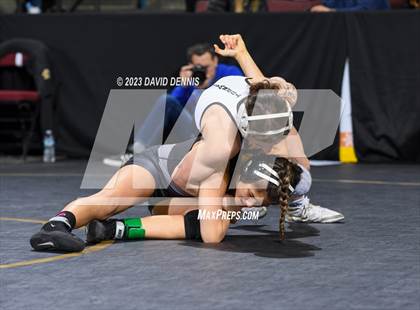 Thumbnail 1 in CIF State Girls Wrestling Championships (SemiFinals) photogallery.