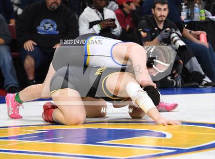 Thumbnail 3 in CIF State Girls Wrestling Championships (SemiFinals) photogallery.