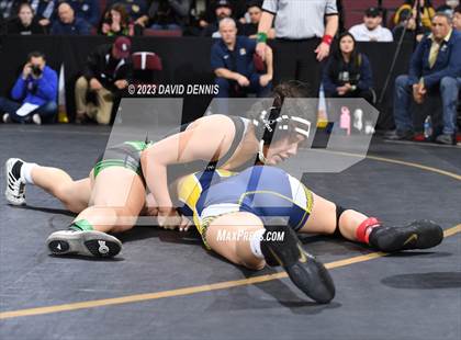 Thumbnail 1 in CIF State Girls Wrestling Championships (SemiFinals) photogallery.