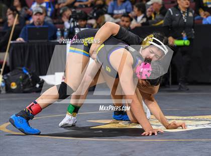 Thumbnail 3 in CIF State Girls Wrestling Championships (SemiFinals) photogallery.
